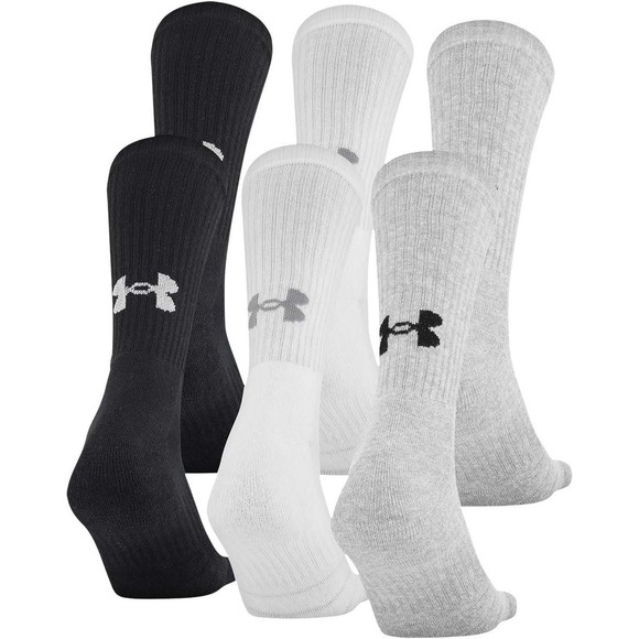 Under Armour Other - Under Armour Adult Training Cotton Crew Socks, Men 9-12.5